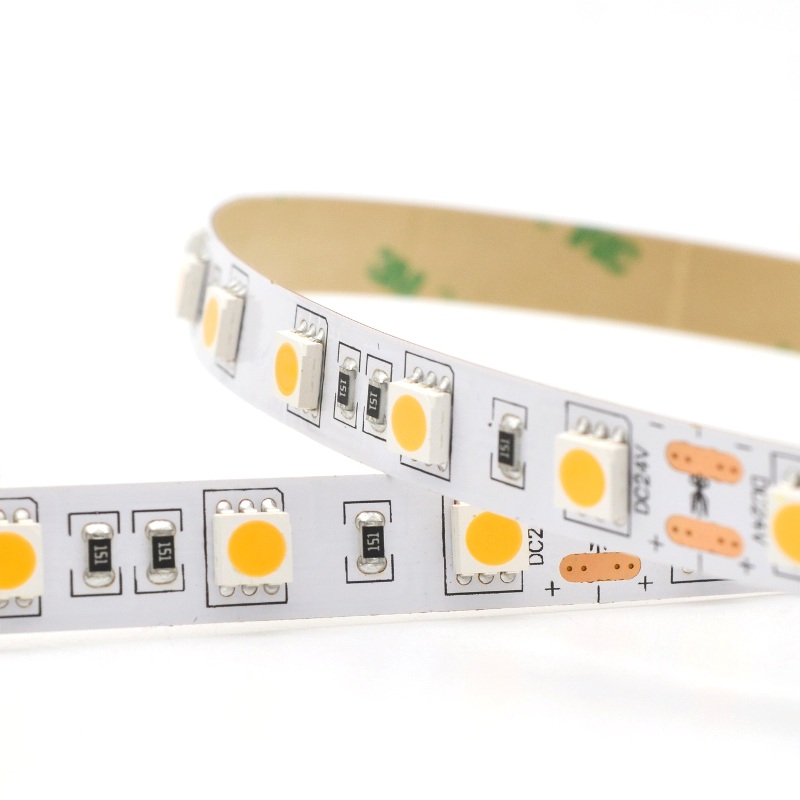 SMD5050 Ruban Bande à pile LED Flexible non-étanche avec